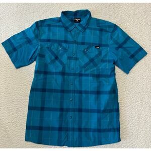 NRS Mens Short Sleeve Button Down Guide Shirt Medium